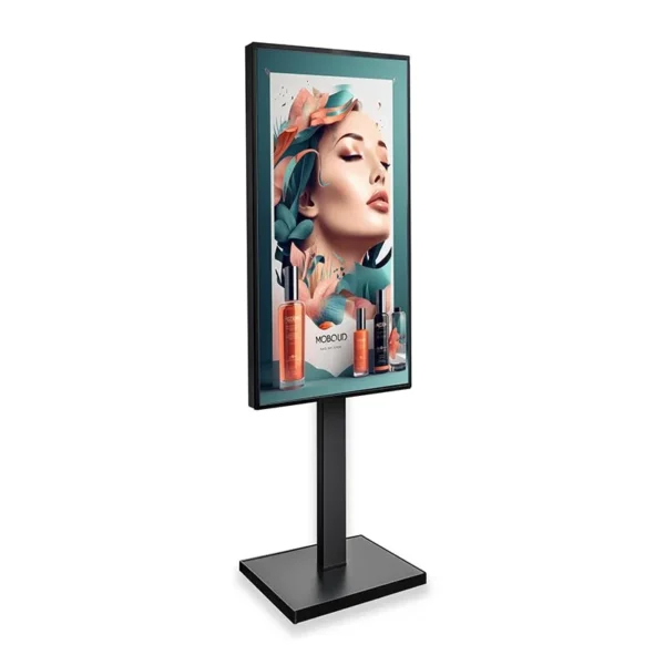 Ecran vitrine au maroc Parfait pour attirer l'attention dans les espaces commerciaux et d'exposition au maroc digitactile maroc.