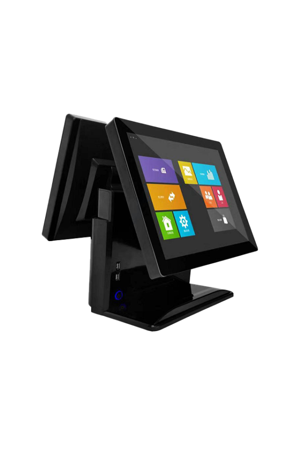 Caisse enregistreuse tactile pour café de 15 pouces avec écran LCD , digitactile