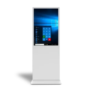 Totem tactile 55 pouces Windows au Maroc pour affichage interactif professionnel.