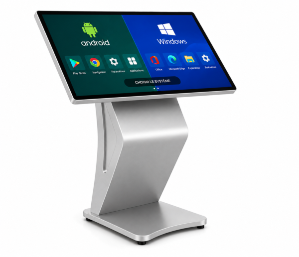 Borne double systeme tatctile digitactile